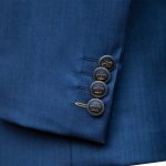 Blue Suit With Brown Vest