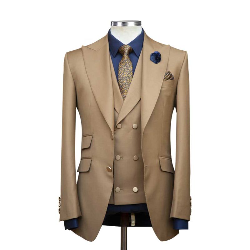 Camel Brown Suit
