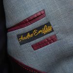 Grey Suit With Black Vest
