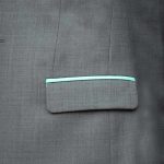 Grey And Green Tuxedo Suit