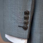 Grey Suit With Black Vest