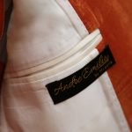 Ivory And Orange Tuxedo For Men