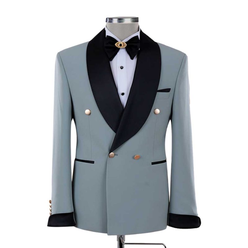 Steel Grey Tuxedo