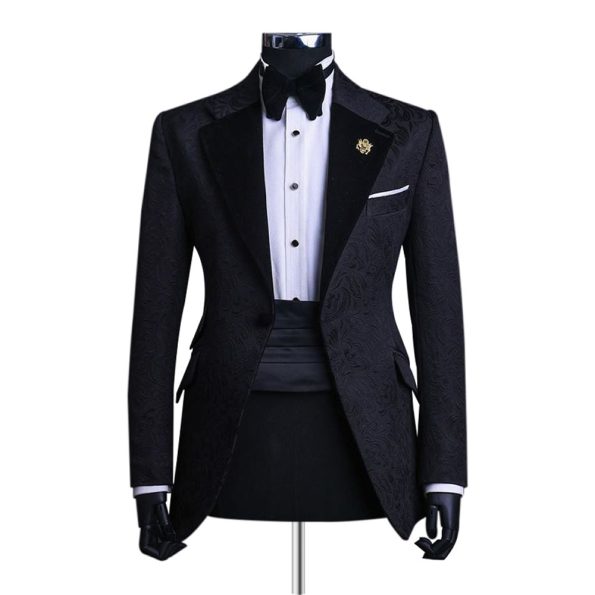 Texture Black Morning Tuxedo