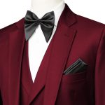 Dark Crimson Suit