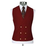 Burgundy Three Piece Suit