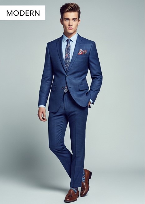 Modren prom suit