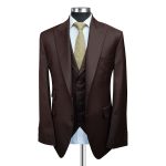 Coffee Brown 3 Piece Suit