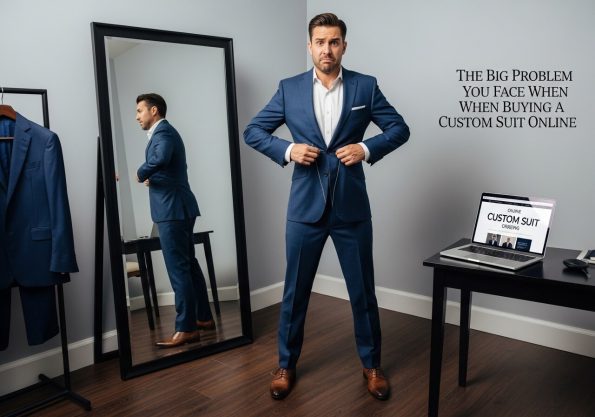 The Big Problem You Face When Buying a Custom Suit Online