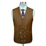 Custom Pale Brown Suit