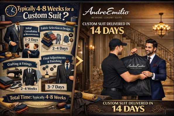 How long does a custom suit take?