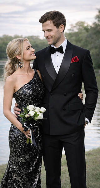 Black Prom Tuxedo Banner