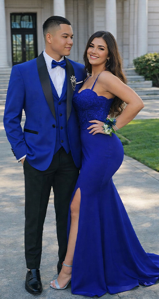Blue Prom Tuxedo Banner